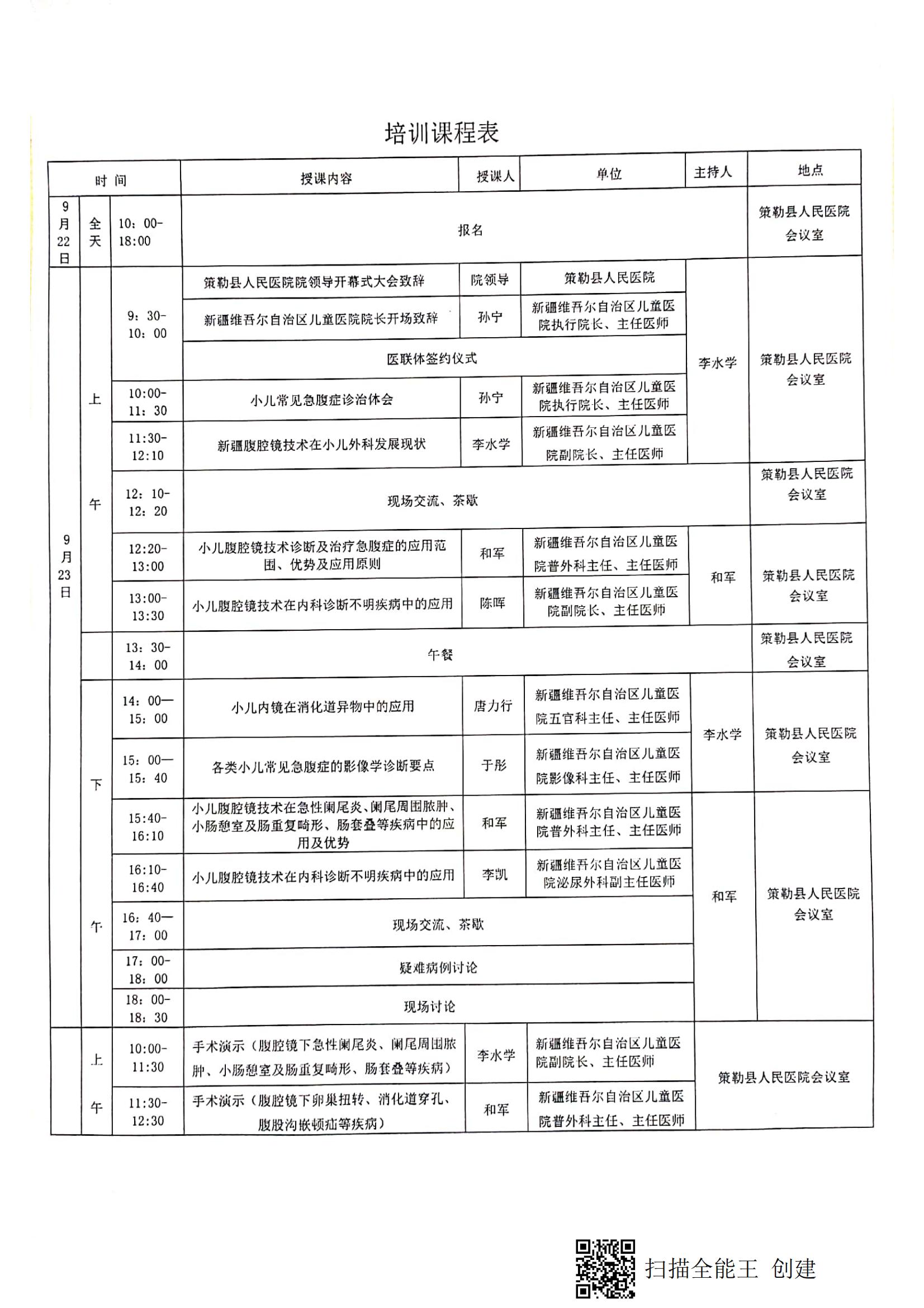 （和军 策勒县）关于举办自治区卫生与健康适宜技术推广项目《使用小儿腹腔镜技术诊断及治疗小儿常见急腹症的推广及应用》的通知_03